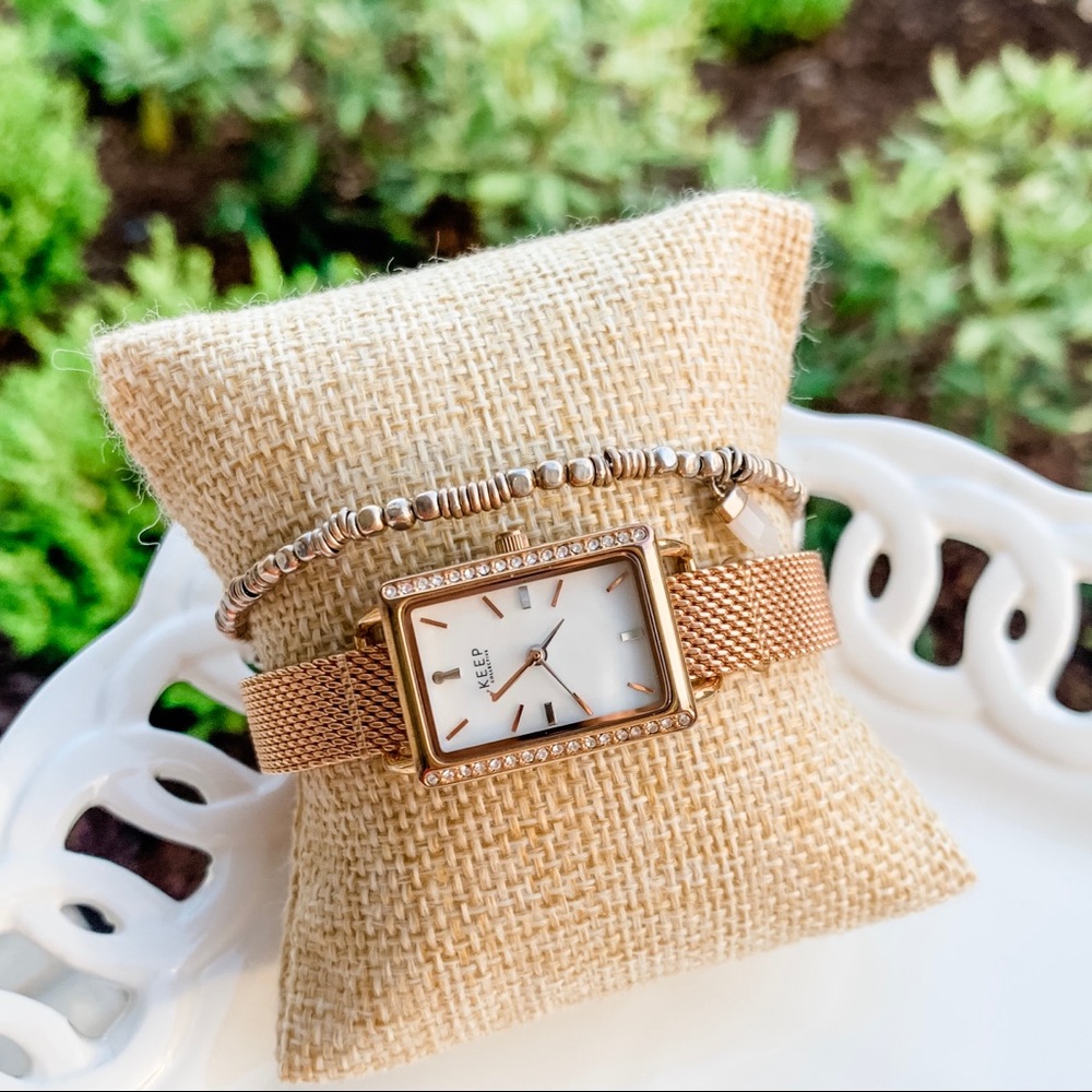KEEP Collective + Stella Dot Bracelets